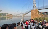 Thảm kịch sập cầu treo Ấn Độ: Bước đầu bắt 9 người, đang truy tiếp trách nhiệm 